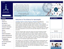 Tablet Screenshot of nanohealthalliance.org